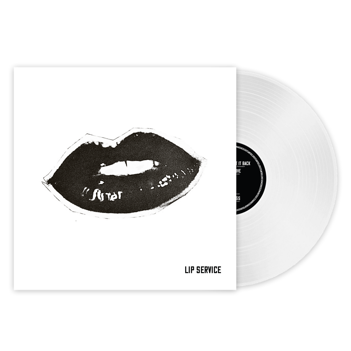 'Lip Service' Milky White Vinyl